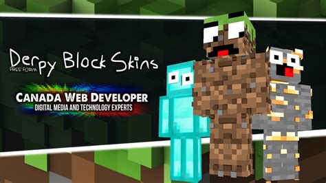 Free Form Derpy Block Skins By Canadawebdeveloper Minecraft Skin Pack