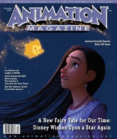 Archives Animation Magazine 335 December 2023 Animation Magazine