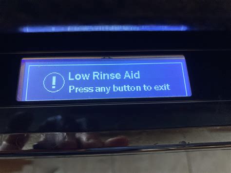 My GE Dishwasher always gives me this warning. It’s all of a sudden. I