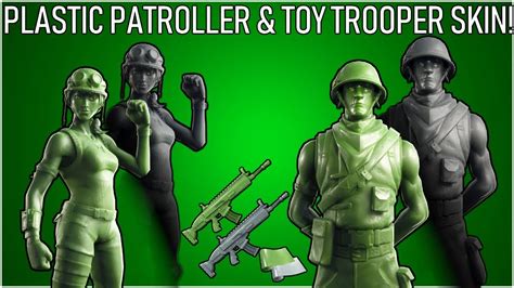 New Plastic Patroller And Toy Trooper Skin Coming Into The Item Shop