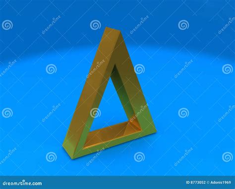 Delta Sign Delta Letter Greek Alphabet Symbol Stock Photography