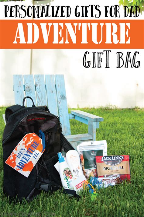 Check out our unique gifts for dad selection for the very best in unique or custom, handmade pieces from our shops. Personalized Gifts For Dad - Adventure Gift Bag - Oh My ...