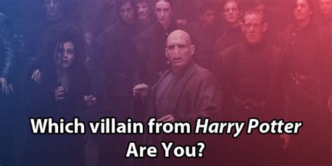 which harry potter villain are you updated in 2021 potter quizzes