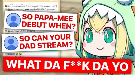 Pikamees Graduating Chat Wants Papa Mee To Takeover Amano Pikamee Eng Subs Youtube