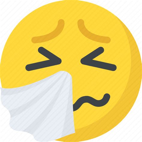 Cold Emoji Flu Sick Smiley Sneezing Face Icon Download On Iconfinder