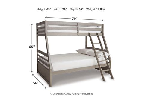 Lettner Twin Over Full Bunk Bed Ivan Smith Furniture