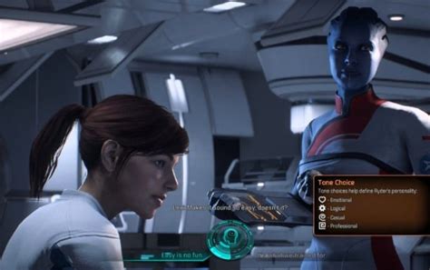 Mass Effect Andromeda Dialogue Guide What Each Icon Means Mobipicker