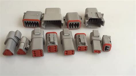 Factory Stock Deutsch 2 Pin Pa66 Waterproof Plug Automotive Connector