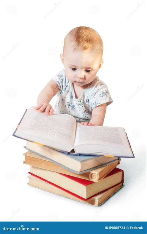 Baby Reading Stock Photo Image Of Education Read Beautiful 59555724
