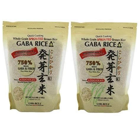 Gaba Sprouted Brown Rice 20kg 44 Lb Bag