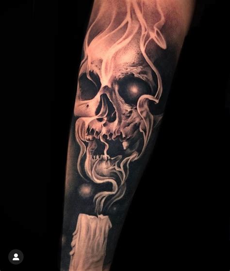 Evil Skull Tattoo Skull Rose Tattoos Skull Sleeve Tattoos Forearm Sleeve Tattoos Skull