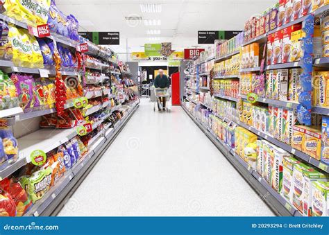 Grocery Shopping Aisle Editorial Image 20293294
