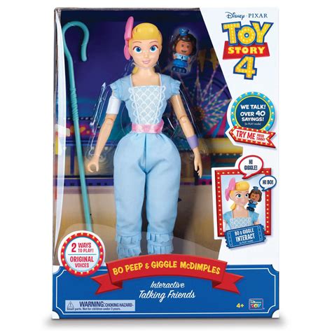 Toy Story 4 Talking Bo Peep And Giggle Mcdimples Toyworld