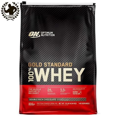 Optimum Nutrition Gold Standard 100 Whey Protein 10 Lbs Shopee
