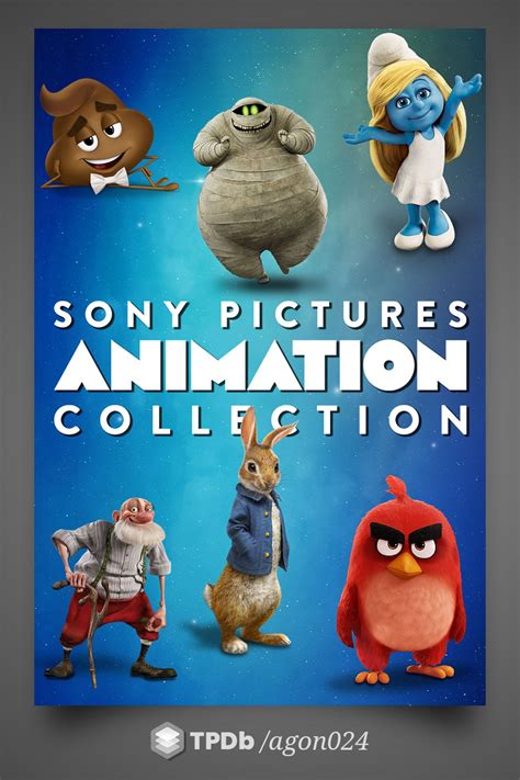 Sony Pictures Animation Complete Movie Collection Top And Bottom Logos
