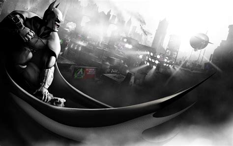 Batman Black And White Gotham City Hd Superheroes 4k Wallpapers