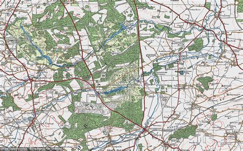 Map Of Thoresby 1923 Francis Frith