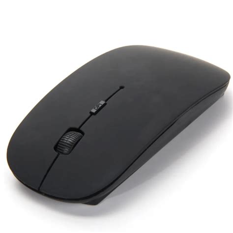 Free Shipping Ultra Thin Usb Optical Wireless Mouse 24g Receiver Super