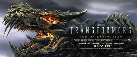 Transformers Age Of Extinction Dinobot Grimlock Gets Poster Movies