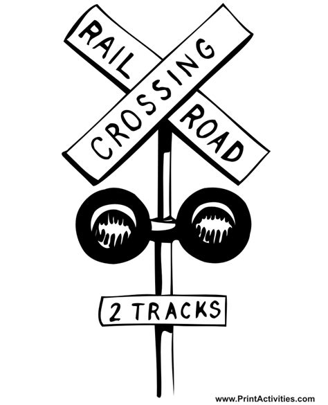 clip art railroad crossing sign clip art library