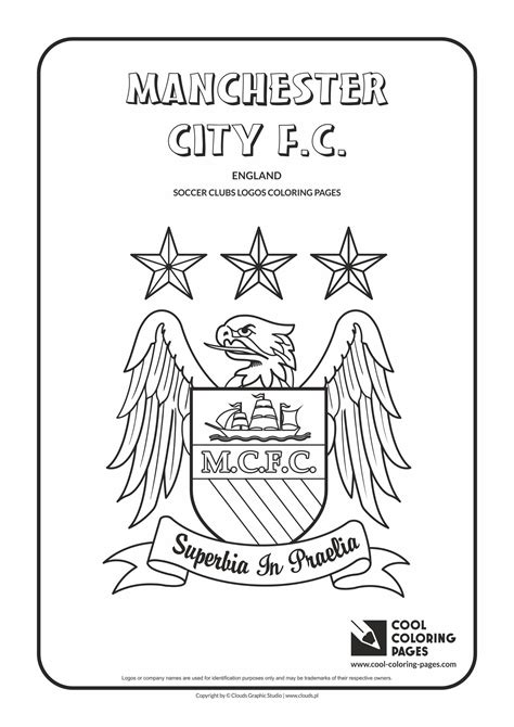 Manchester City Fc Logo Coloring Page Manchester City Logo Cool