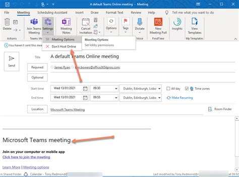 How To Send Teams Meeting Invite In Outlook Web Onvacationswall Com
