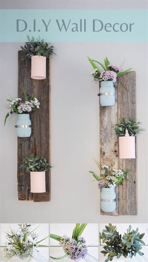 This cheap diy project is fun to make as a gift and can be customized with different fonts and colors. 40 Rustic Wall Decor DIY Ideas 2017