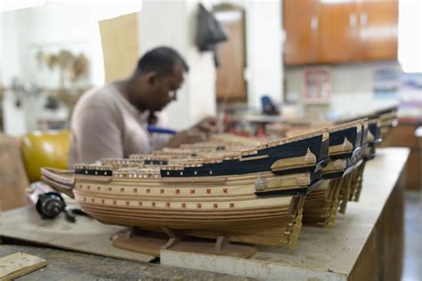 Custom Wood Model Ships Excellent Display And Hobby