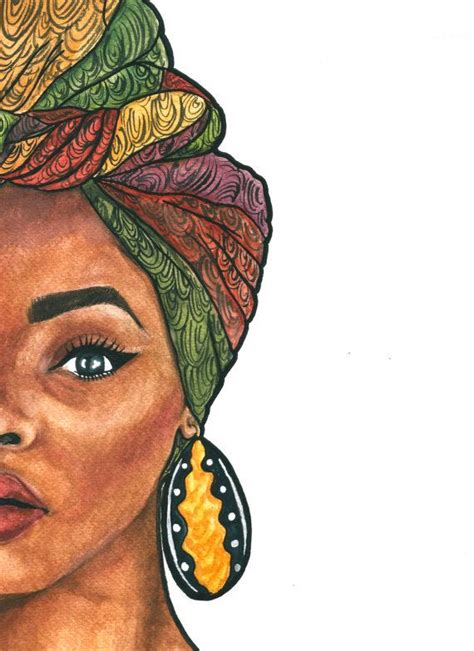 Image Result For Desenho Mulher Africana African Draw