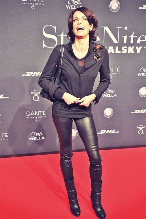 Gerit Kling 🔴 Anja Kling Actors And Actresses Leather Boots Mercedes