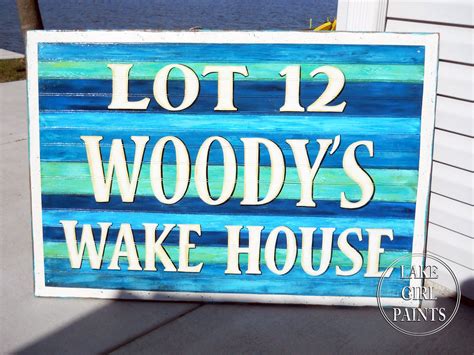 Lake Girl Paints Custom Signs