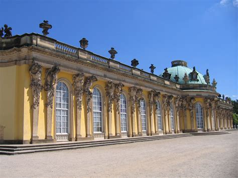 The Rococo Palace Of King Friedrich Ii In Potsdam Germany Potsdam