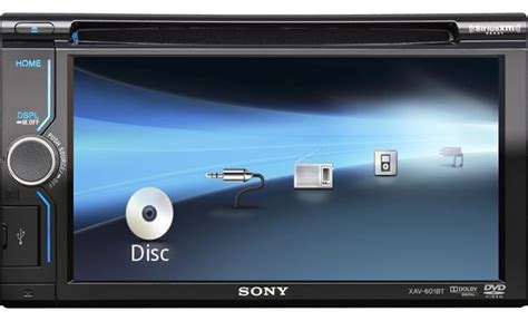 Sony Xav 601bt Dvd Receiver At