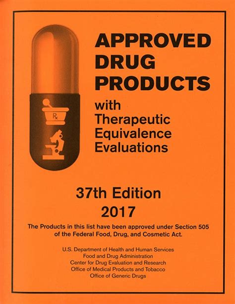 Approved Drug Products With Therapeutic Equivalence