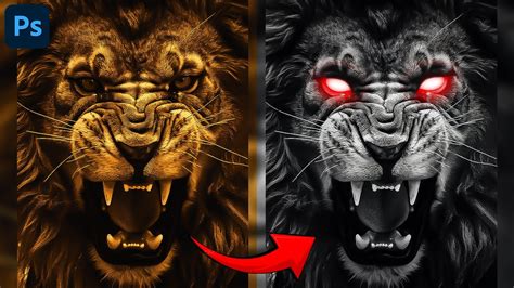 How To Create A Glowing Eyes Effect In Photoshop Youtube