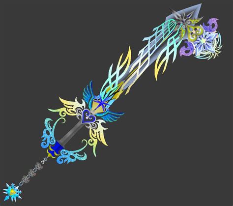 Model Preview Khux Fan Keyblade Ultima Key By Makaihana975 Kingdom Hearts Art Kingdom