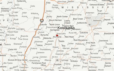 Kosciusko Location Guide