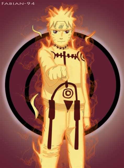 Naruto Chakra Mode By Fabiansm On Deviantart Naruto Chakra Mode