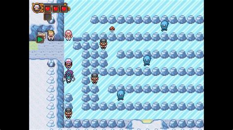 Pokemon Maker Ice Cave Map Test 2 Jump And Enemies Youtube