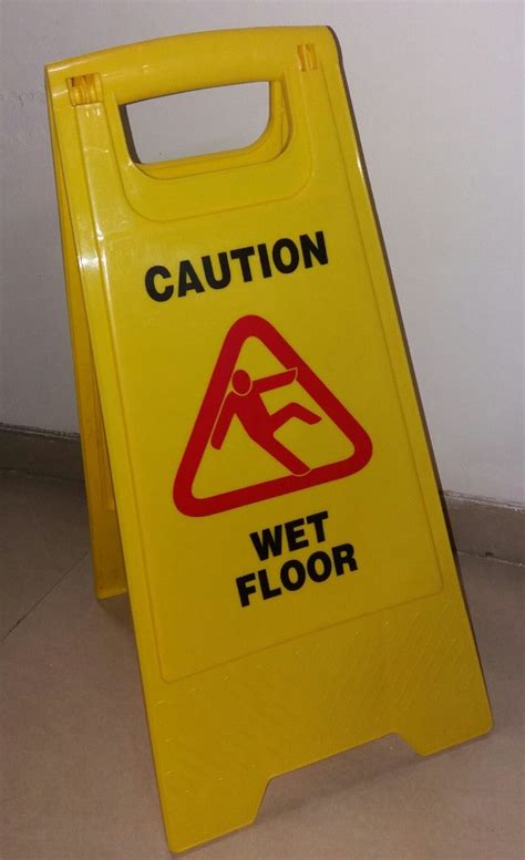 Mutha Floor Safety Sign Board Wet Floor Safety Sign Boards For