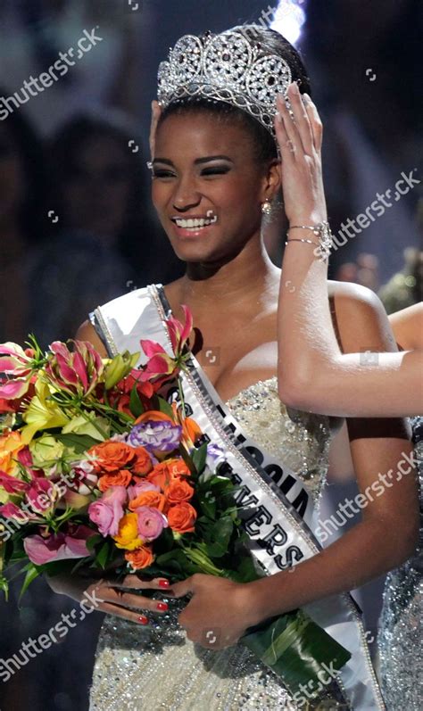 Miss Angola Leila Lopes Crowned Miss Editorial Stock Photo Stock Image Shutterstock