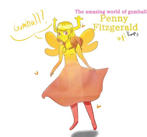 Gumball Penny Fairy How To Draw Fairy Penny From Amazing World Of