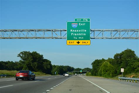 Interstate 40 East Fairview To Nashville Aaroads Tennessee