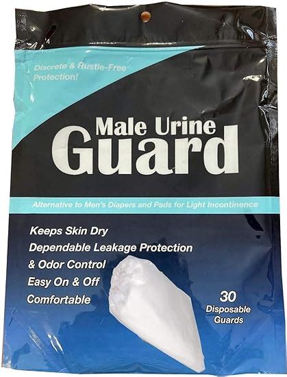Male Urine Guard Jmp Absorbent Incontinence Pouch Bag Of