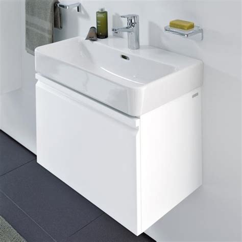 Laufen Pro S Vanity Unit With 1 Pull Out Compartment Front Matt White