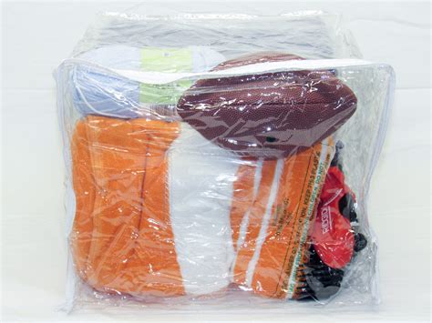 10 Pack Heavy Duty Vinyl Zippered Storage Bags Clear 15″ X 18″ X 12″ 14
