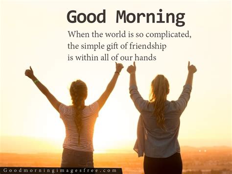 Simple Good Morning Quotes For Friends
