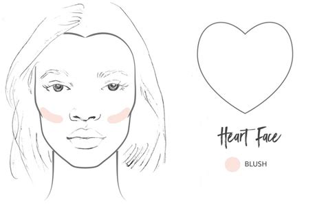 Find Your Perfect Shade Of Blush 100 Pure Heart Face Shape Face