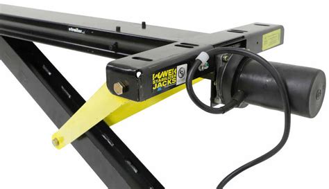 Why invest in one of these truck camper stabilizer solutions? Lippert Components High-Speed Power Stabilizer Jack ...