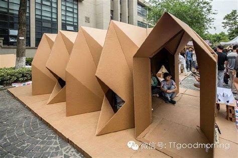 Exhibition Of Carton 25 Folding Architecture Concept Models